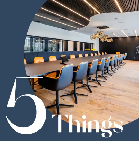 5 things to consider in office lighting